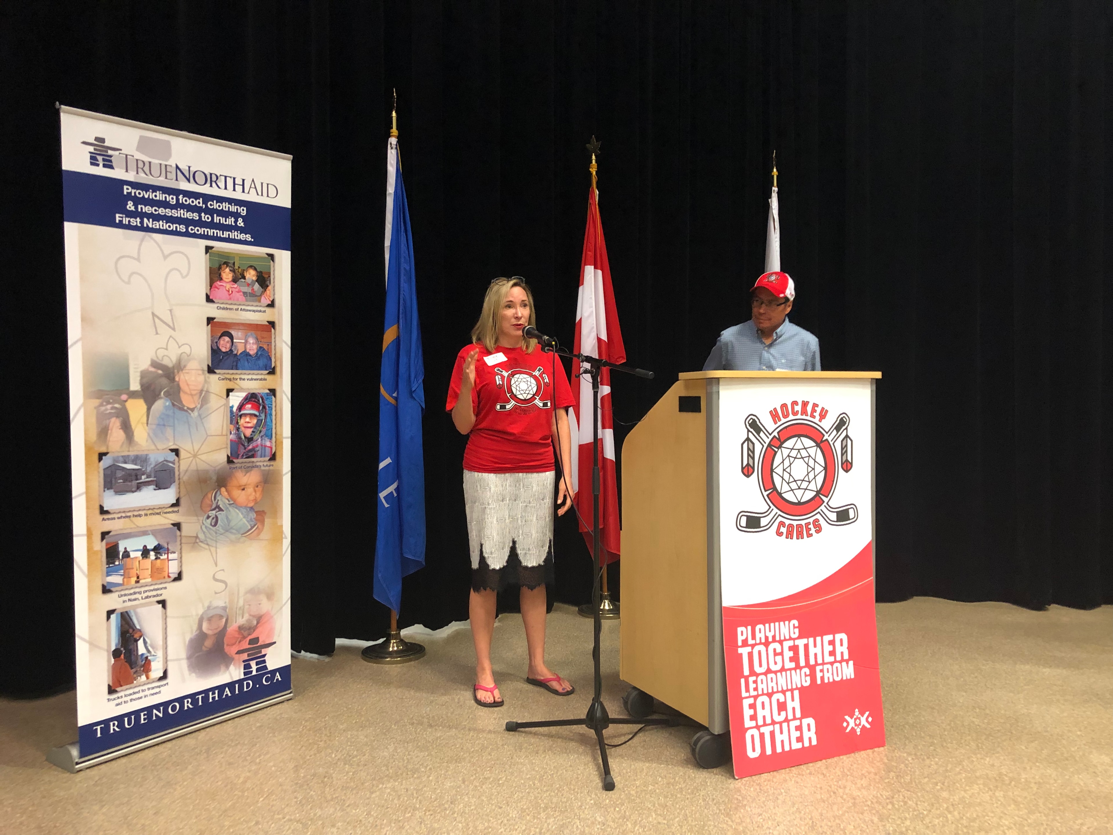Hockey Cares community
